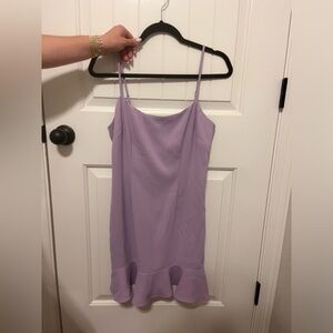 Lovers and Friends purple mini dress